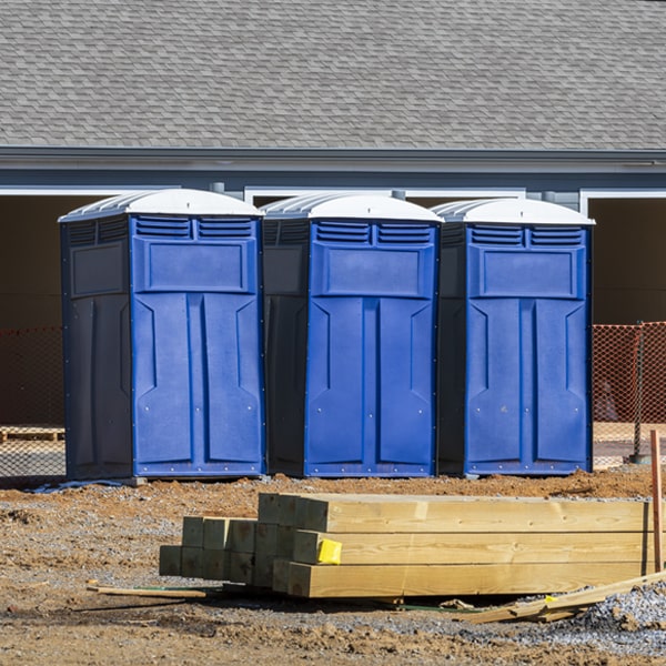 how do you ensure the portable toilets are secure and safe from vandalism during an event in Nelson Ohio